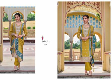 Eba Sophia Premium Silk Wedding Salwar Kameez Catalog
